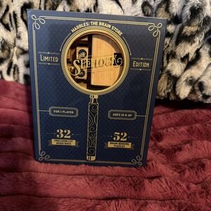 Marbles The Brain Store The Sherlock Limited Edition 52 puzzles Bin 24